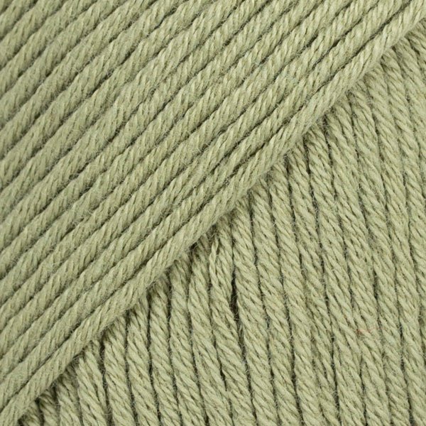 SAFRAN UNI COLOUR 60 moss green | Knitting yarn shop / dzijas veikals