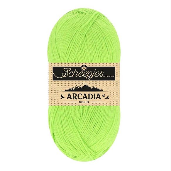 Scheepjes Arcadia 100g 821 Grass | Knitting yarn shop / dzijas veikals