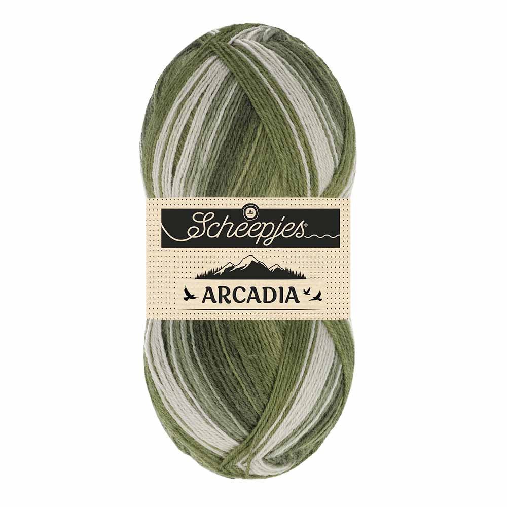 Scheepjes Arcadia 100g 905 Rainforest | Knitting yarn shop / dzijas veikals