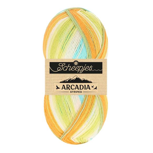 Scheepjes Arcadia 100g 915 Tropical | Knitting yarn shop / dzijas veikals