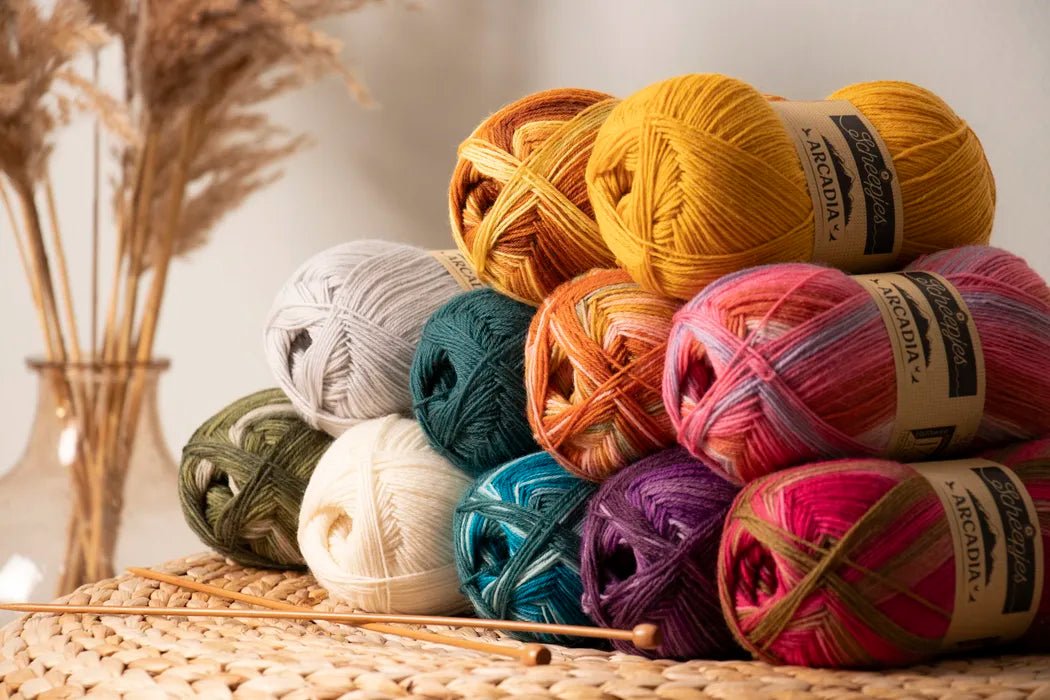 Scheepjes Arcadia Sock Yarn 100g 701 Lagoon | Knitting yarn shop / dzijas veikals