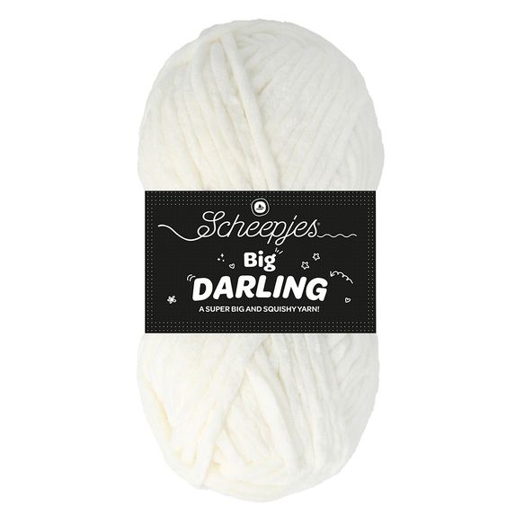 Scheepjes Big Darling 401 Ice Bear | Knitting yarn shop / dzijas veikals