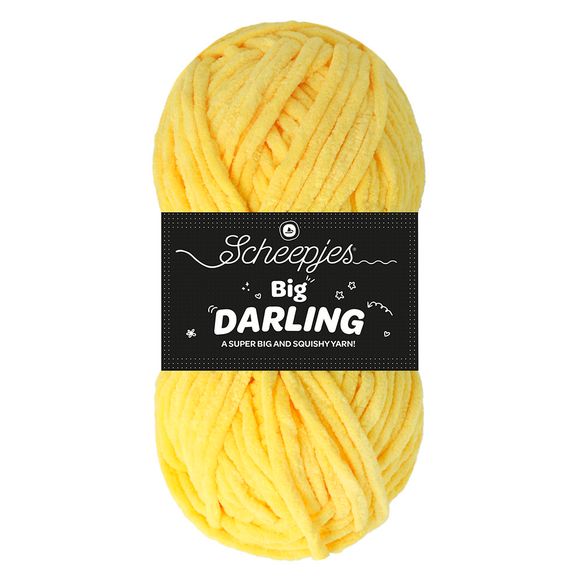 Scheepjes Big Darling 402 Bumble Bee | Knitting yarn shop / dzijas veikals