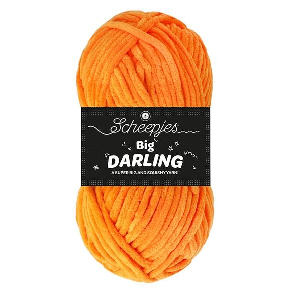 Scheepjes Big Darling 403 Pumpkin | Knitting yarn shop / dzijas veikals