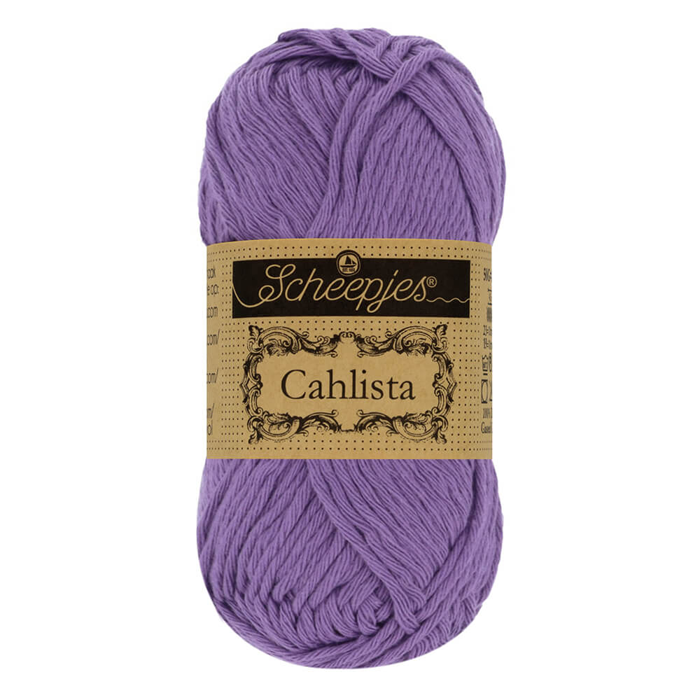 Scheepjes Cahlista, 50 gr. Price is for 10 balls. Minimum order per color 10 balls. 113 Delphinium | Knitting yarn shop / dzijas veikals