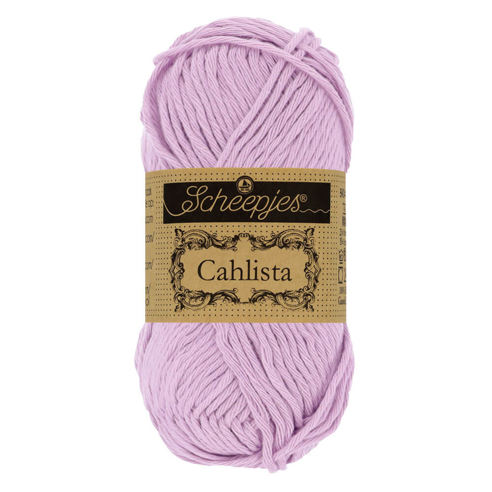 Scheepjes Cahlista, 50 gr. Price is for 10 balls. Minimum order per color 10 balls. 226 Light Orchid | Knitting yarn shop / dzijas veikals