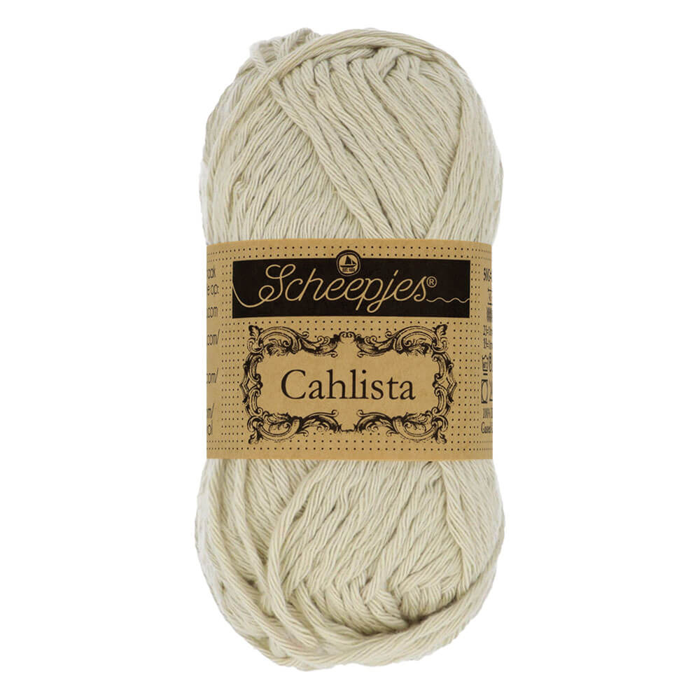 Scheepjes Cahlista, 50 gr. Price is for 10 balls. Minimum order per color 10 balls. 248 Champagne | Knitting yarn shop / dzijas veikals