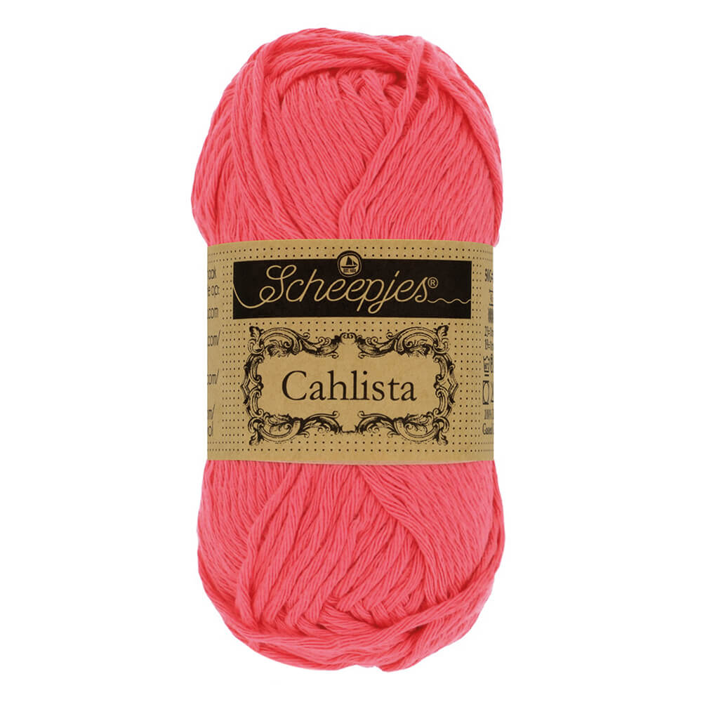 Scheepjes Cahlista, 50 gr. Price is for 10 balls. Minimum order per color 10 balls. 256 Cornelia Rose | Knitting yarn shop / dzijas veikals