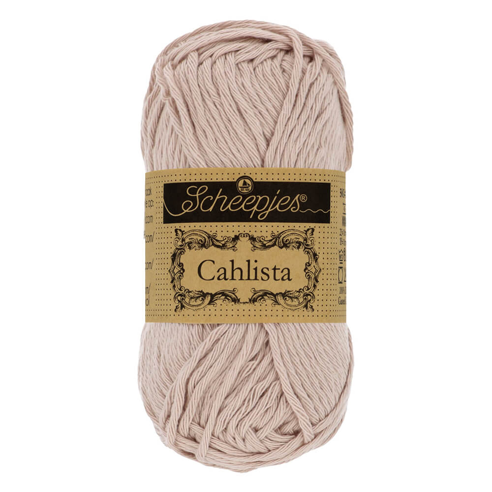 Scheepjes Cahlista, 50 gr. Price is for 10 balls. Minimum order per color 10 balls. 257 Antique Mauve | Knitting yarn shop / dzijas veikals