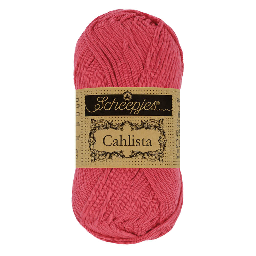Scheepjes Cahlista, 50 gr. Price is for 10 balls. Minimum order per color 10 balls. 258 Rosewood | Knitting yarn shop / dzijas veikals