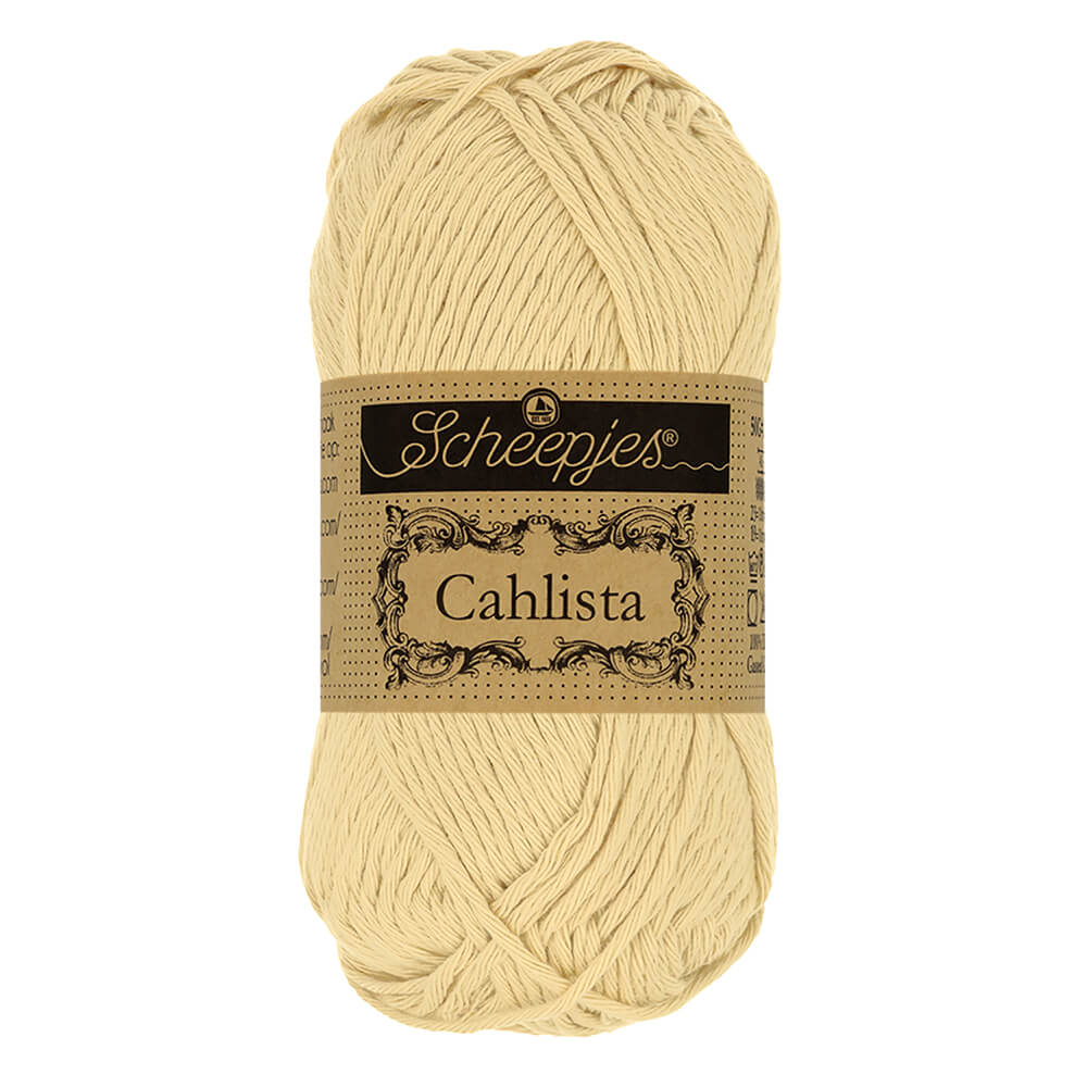 Scheepjes Cahlista, 50 gr. Price is for 10 balls. Minimum order per color 10 balls. 404 English Tea | Knitting yarn shop / dzijas veikals