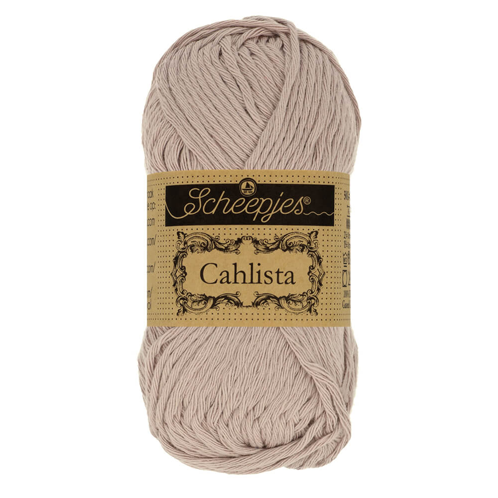 Scheepjes Cahlista, 50 gr. Price is for 10 balls. Minimum order per color 10 balls. 406 Soft Beige | Knitting yarn shop / dzijas veikals