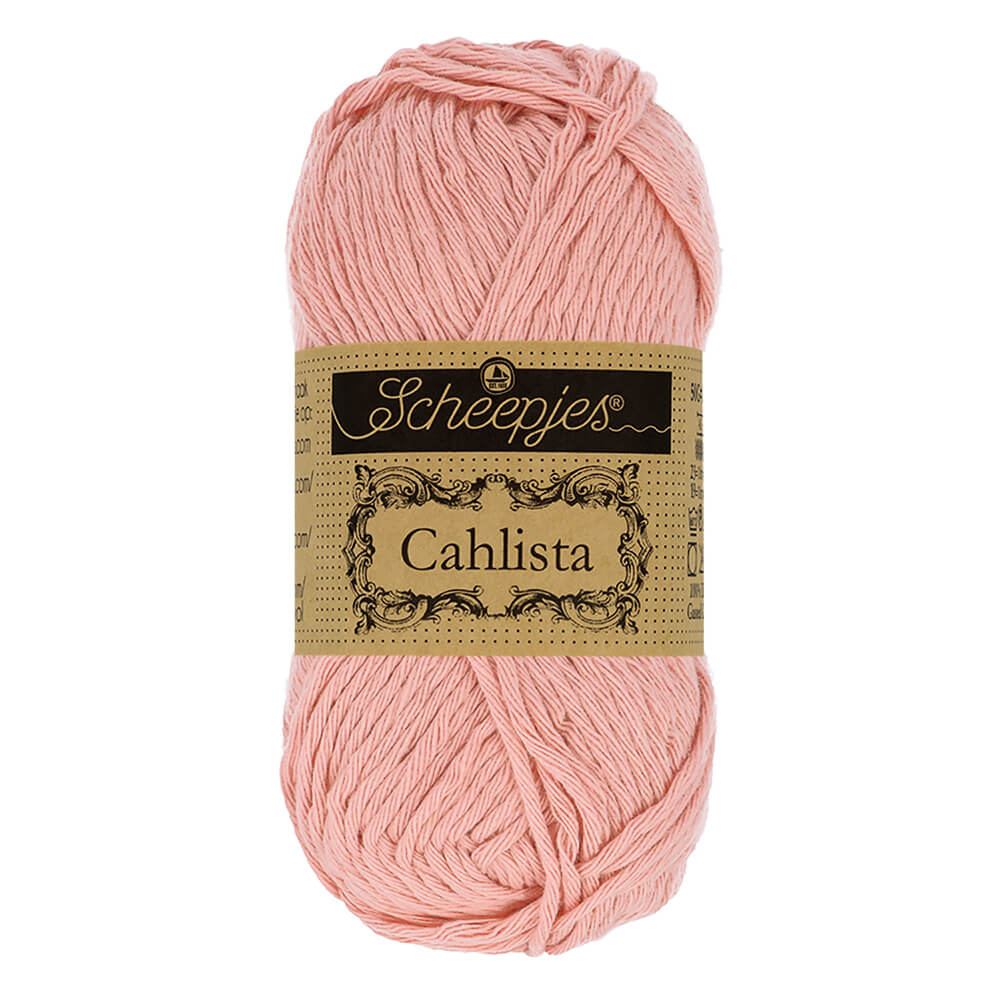 Scheepjes Cahlista, 50 gr. Price is for 10 balls. Minimum order per color 10 balls. 408 Old Rose | Knitting yarn shop / dzijas veikals