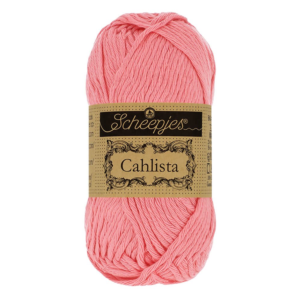 Scheepjes Cahlista, 50 gr. Price is for 10 balls. Minimum order per color 10 balls. 409 Soft Rose | Knitting yarn shop / dzijas veikals