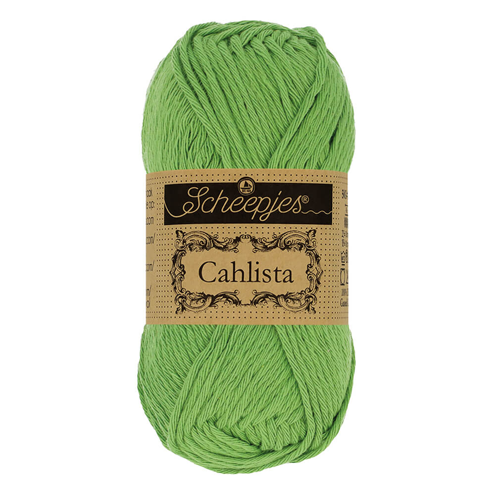 Scheepjes Cahlista, 50 gr. Price is for 10 balls. Minimum order per color 10 balls. 412 Forest Green | Knitting yarn shop / dzijas veikals