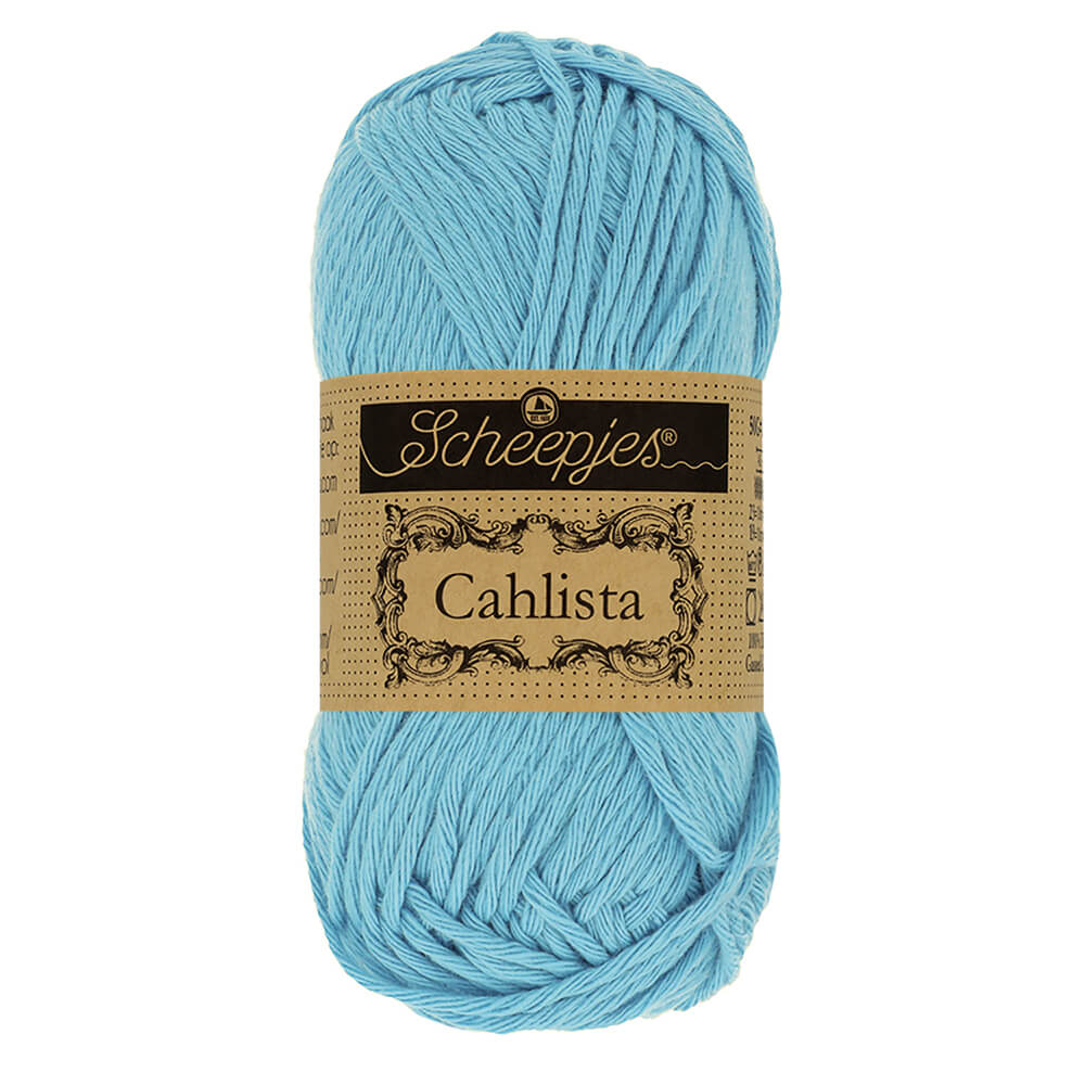 Scheepjes Cahlista, 50 gr. Price is for 10 balls. Minimum order per color 10 balls. 510 Sky Blue | Knitting yarn shop / dzijas veikals