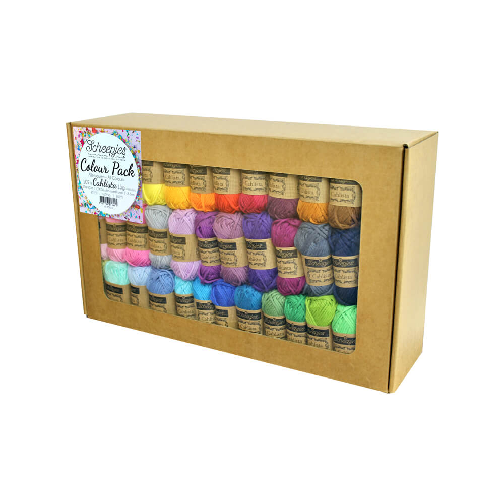 Scheepjes Cahlista colour pack 109x15g | Knitting yarn shop / dzijas veikals