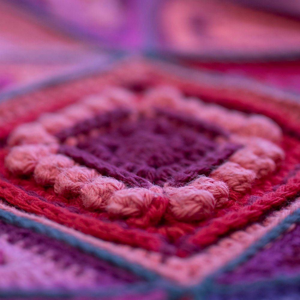 Scheepjes CAL Festival of Lights blanket - Organicon kit | Knitting yarn shop / dzijas veikals