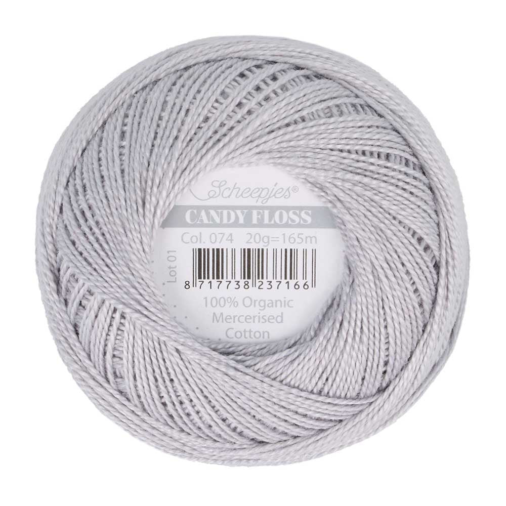 Scheepjes Candy Floss 20g 074 Mercury | Knitting yarn shop / dzijas veikals