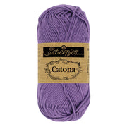 Scheepjes Catona 25g (selection of colours from 074 to 414) 113 Delphinium | Knitting yarn shop / dzijas veikals