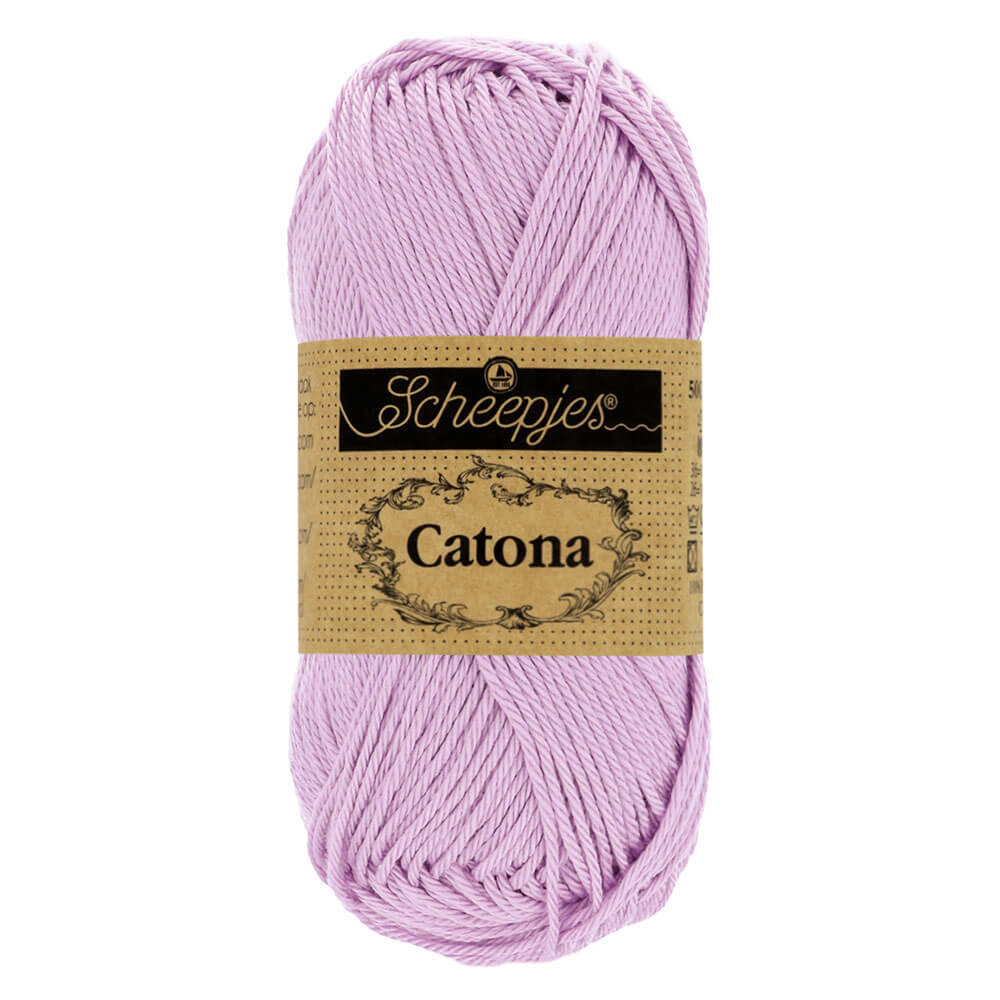 Scheepjes Catona 25g (selection of colours from 074 to 414) 226 Light Orchid | Knitting yarn shop / dzijas veikals