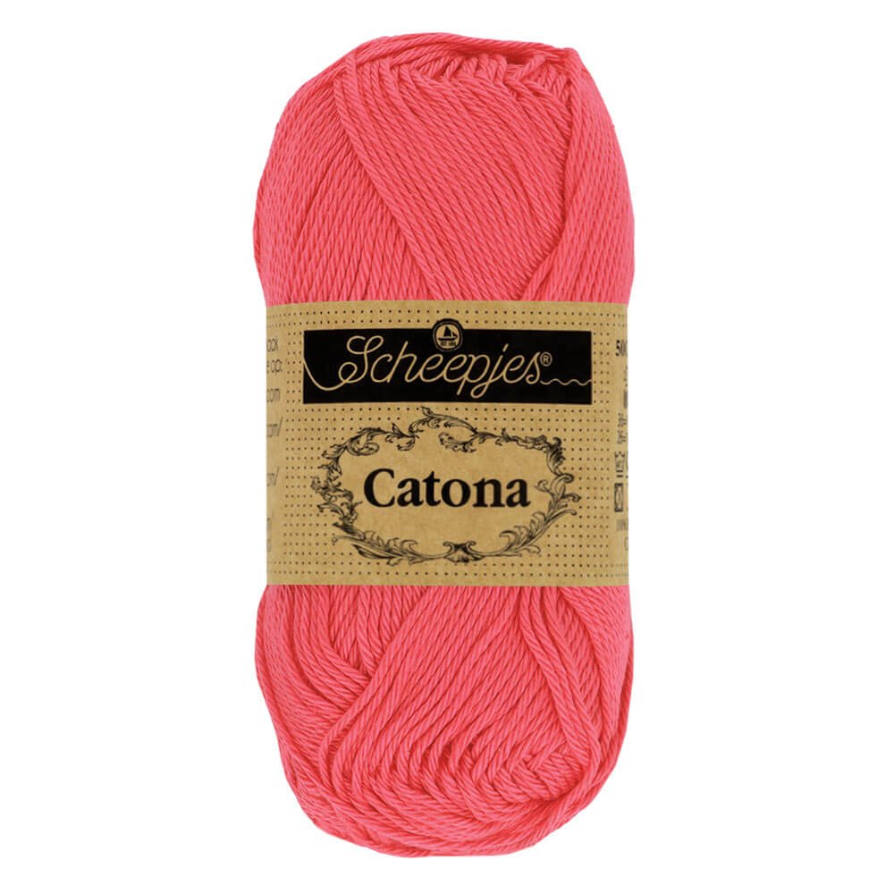 Scheepjes Catona 25g (selection of colours from 074 to 414) 256 Cornelia Rose | Knitting yarn shop / dzijas veikals