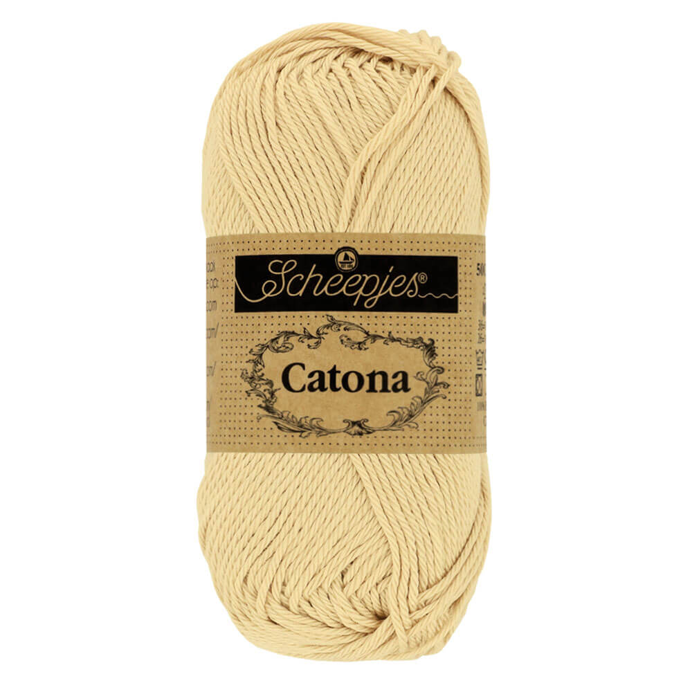 Scheepjes Catona 25g (selection of colours from 074 to 414) 404 English Tea | Knitting yarn shop / dzijas veikals