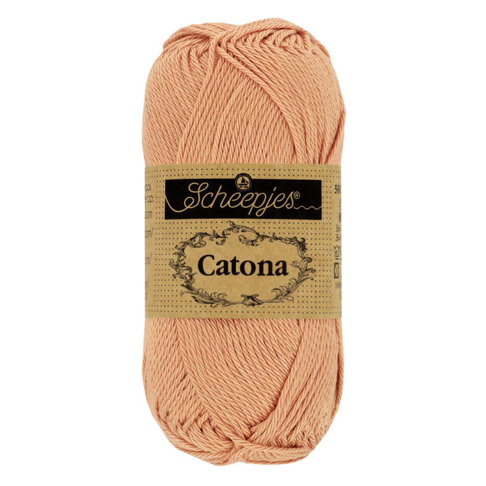 Scheepjes Catona 25g (selection of colous from 501 to 516) 502 Camel | Knitting yarn shop / dzijas veikals