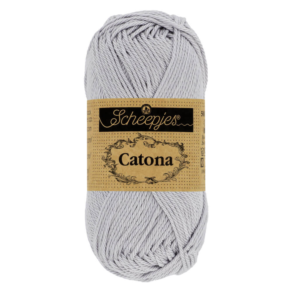 Scheepjes Catona 50g , colors from 074 to 399 074 Mercury | Knitting yarn shop / dzijas veikals