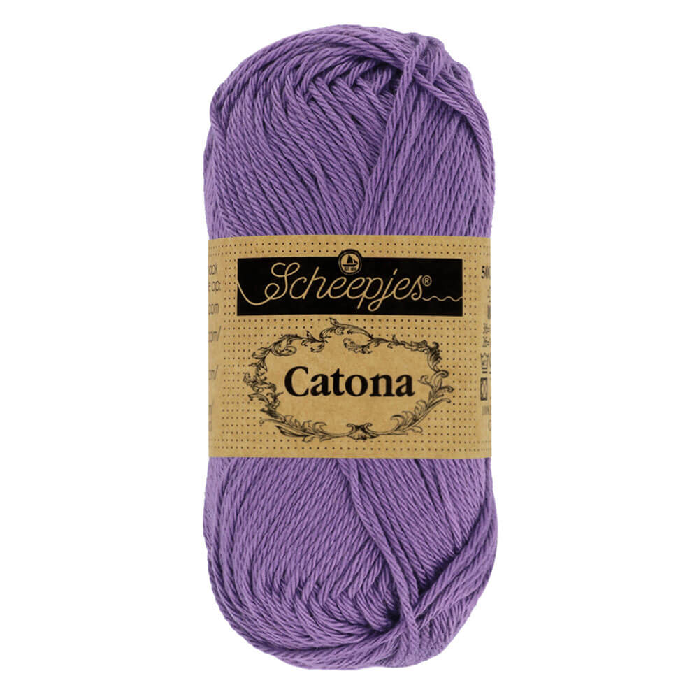 Scheepjes Catona 50g , colors from 074 to 399 113 Delphinium | Knitting yarn shop / dzijas veikals
