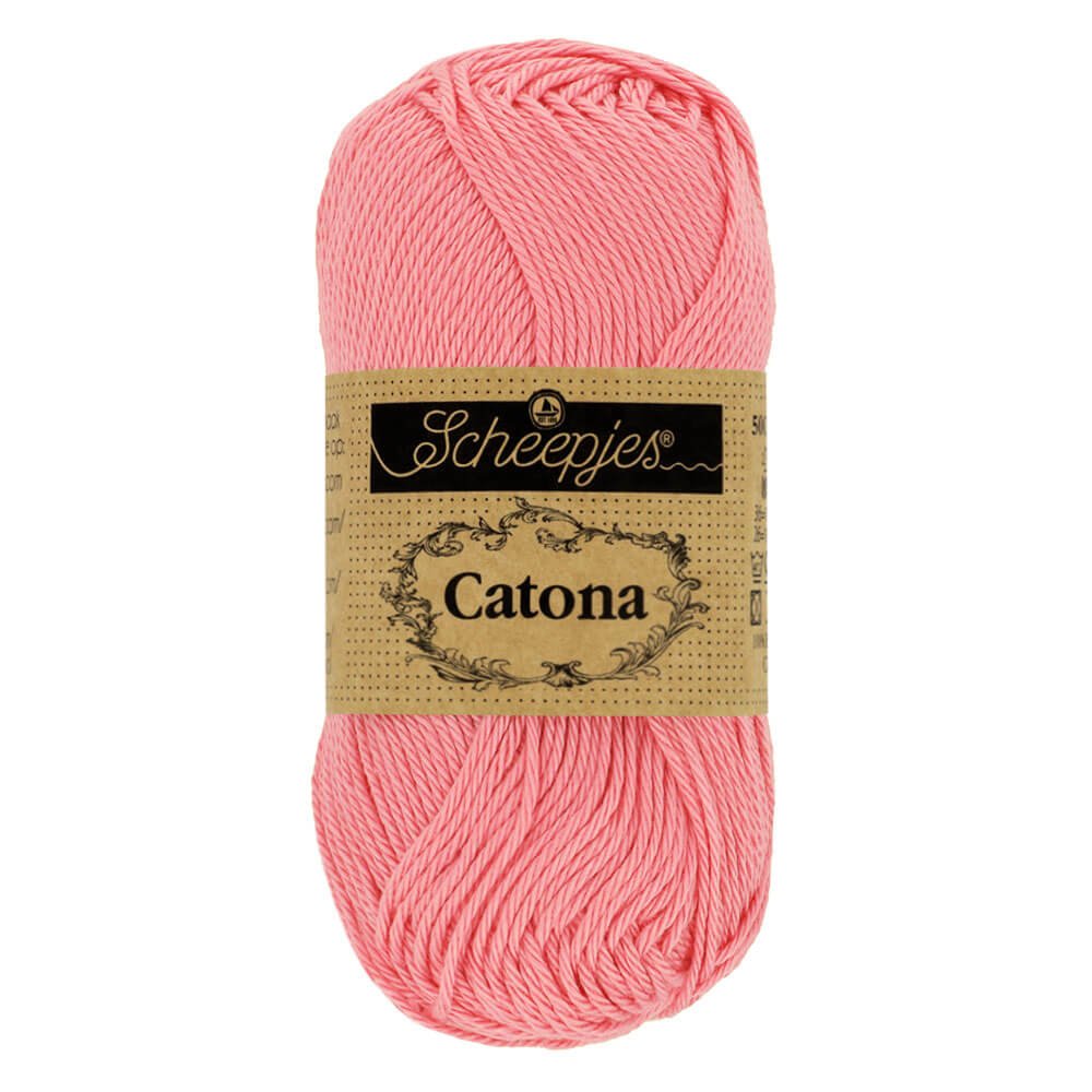 Scheepjes Catona 50g, colors from 400 to 604 409 Soft Rose | Knitting yarn shop / dzijas veikals