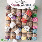 Scheepjes Catona Chroma 50g 009 Holly | Knitting yarn shop / dzijas veikals