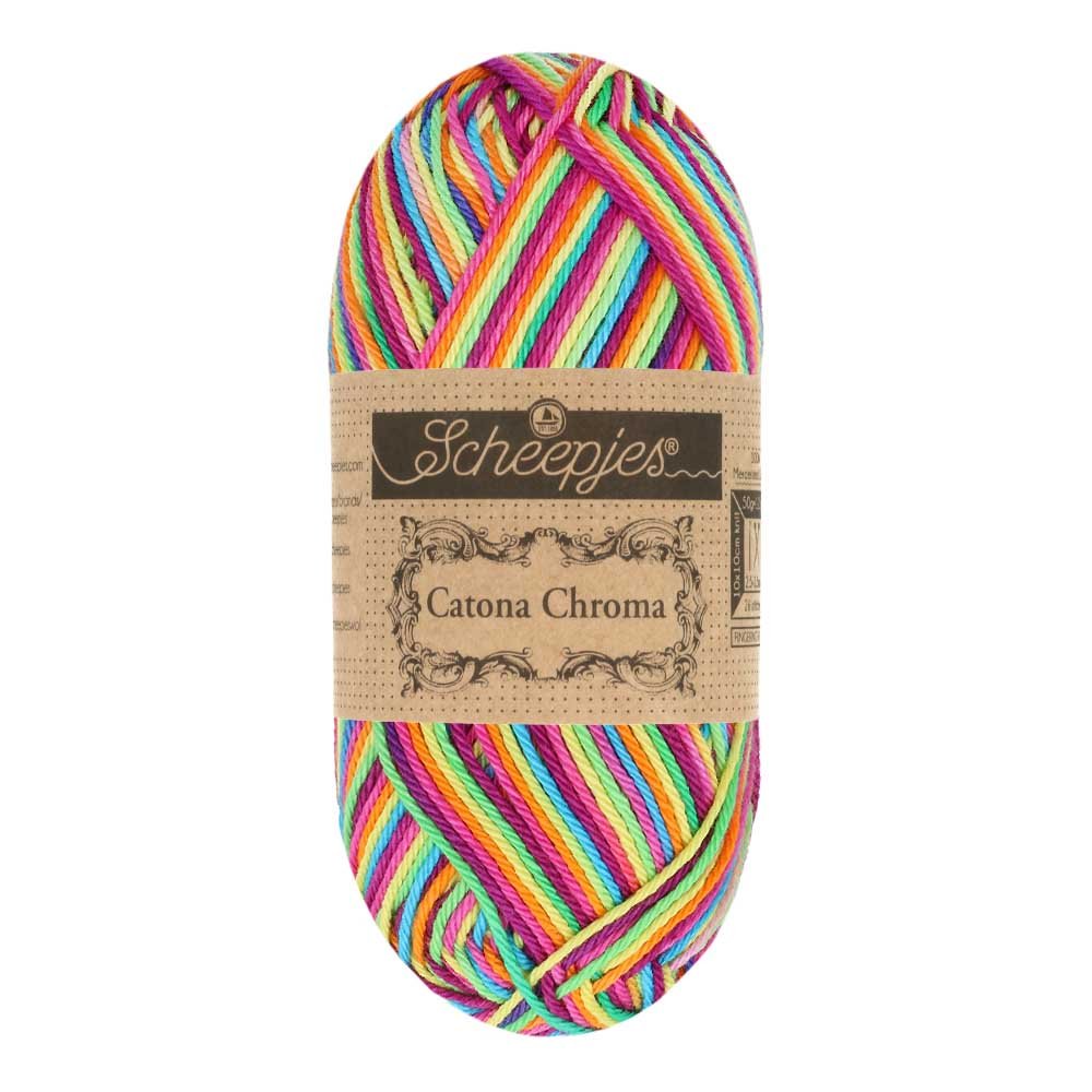 Scheepjes Catona Chroma 50g 023 Zinnia | Knitting yarn shop / dzijas veikals