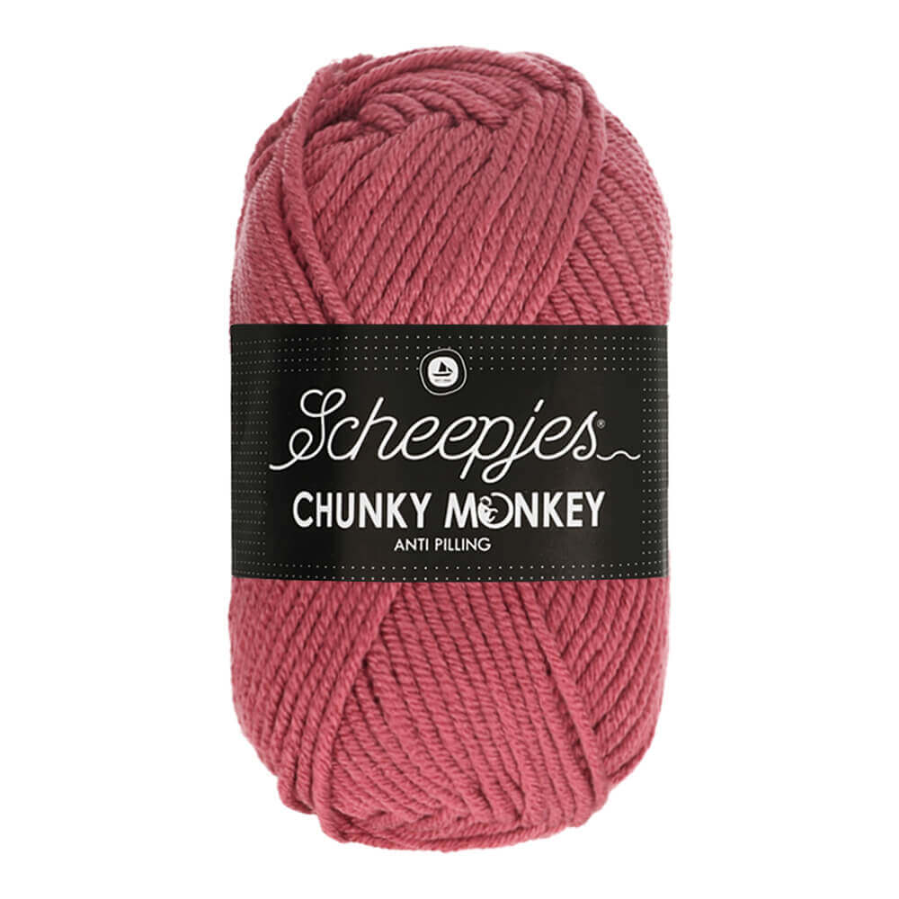 Scheepjes Chunky Monkey 100g 1023 Salmon | Knitting yarn shop / dzijas veikals