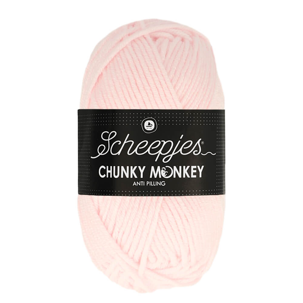 Scheepjes Chunky Monkey 100g 1240 Baby Pink | Knitting yarn shop / dzijas veikals
