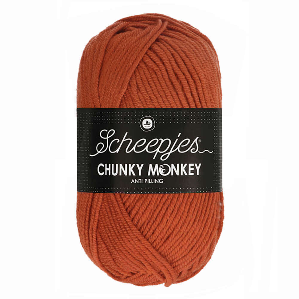 Scheepjes Chunky Monkey 100g 1723 Flame | Knitting yarn shop / dzijas veikals