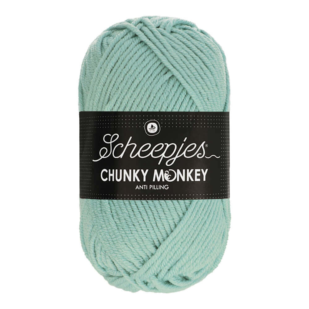Scheepjes Chunky Monkey 100g 1820 Mist | Knitting yarn shop / dzijas veikals