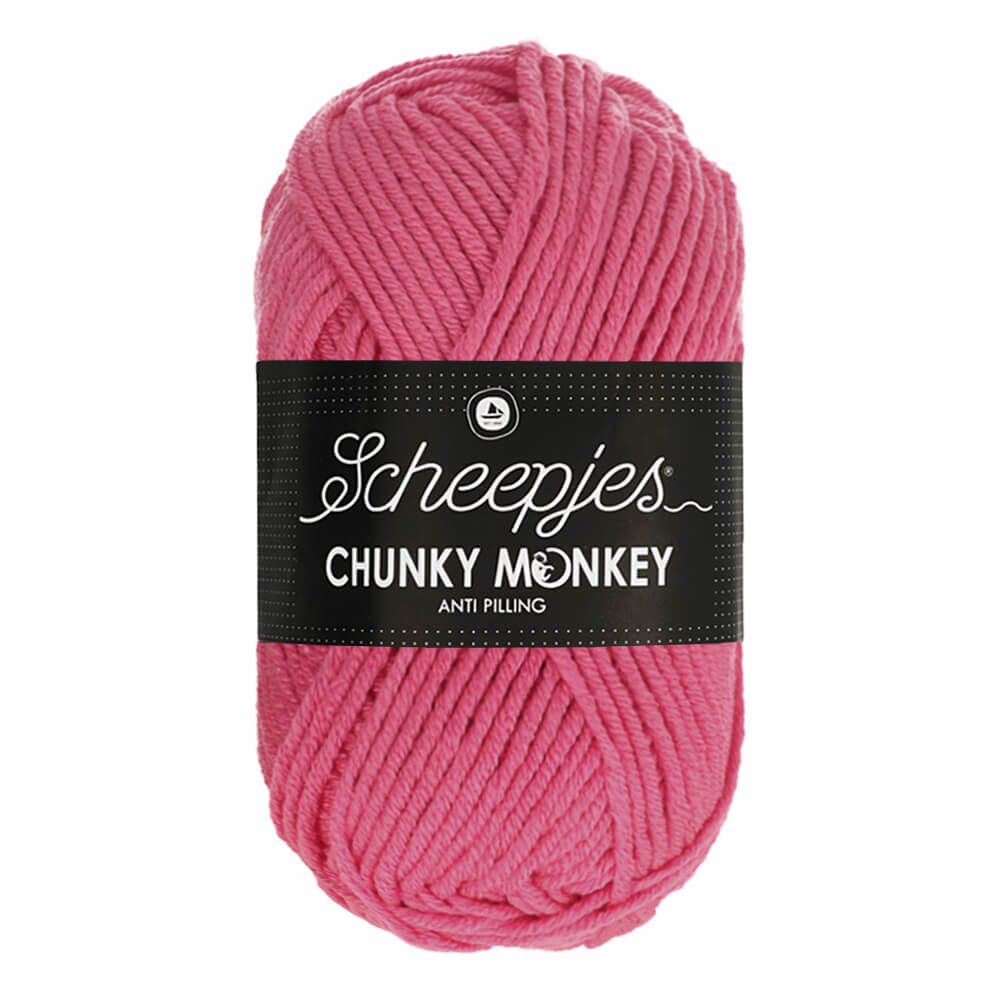 Scheepjes Chunky Monkey 100g 2006 Bubblegum | Knitting yarn shop / dzijas veikals