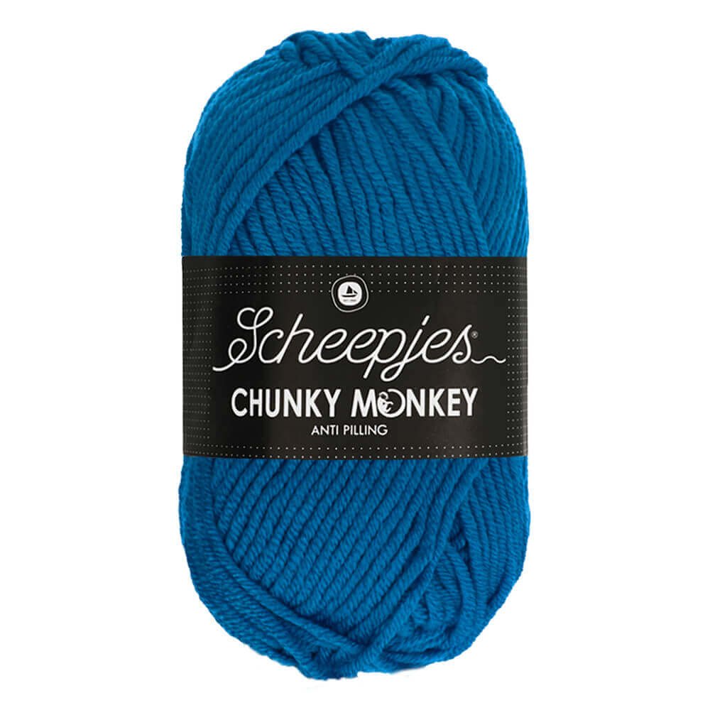 Scheepjes Chunky Monkey 100g 2011 Ultramarine | Knitting yarn shop / dzijas veikals