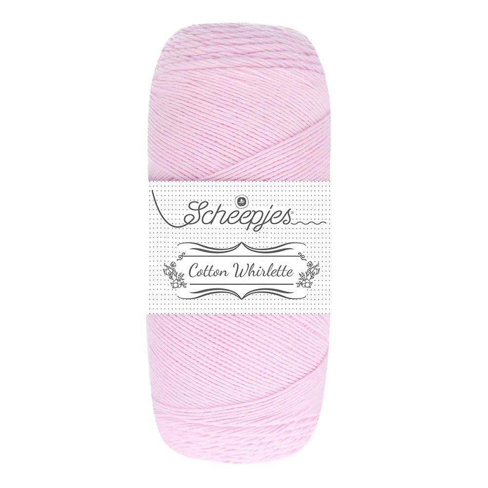 Scheepjes Cotton Whirl - 100% organic cotton yarn 814 Cotton Candy | Knitting yarn shop / dzijas veikals