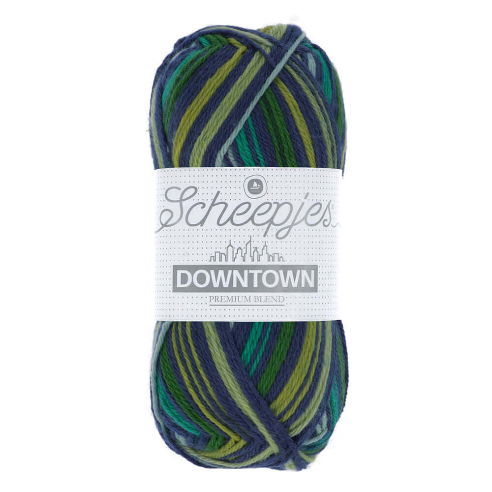 Scheepjes Downtown 50g 417 Lakeside | Knitting yarn shop / dzijas veikals