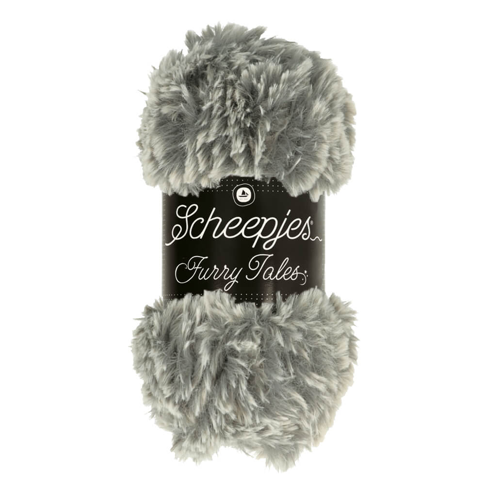 Scheepjes Furry Tales 100g 979 Big Bad Wolf | Knitting yarn shop / dzijas veikals