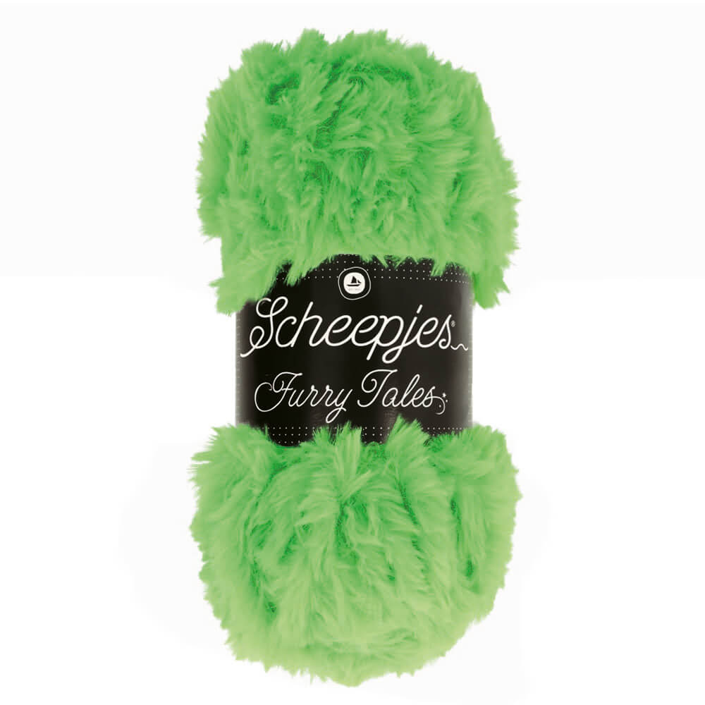 Scheepjes Furry Tales 100g 986 Frog Prince | Knitting yarn shop / dzijas veikals