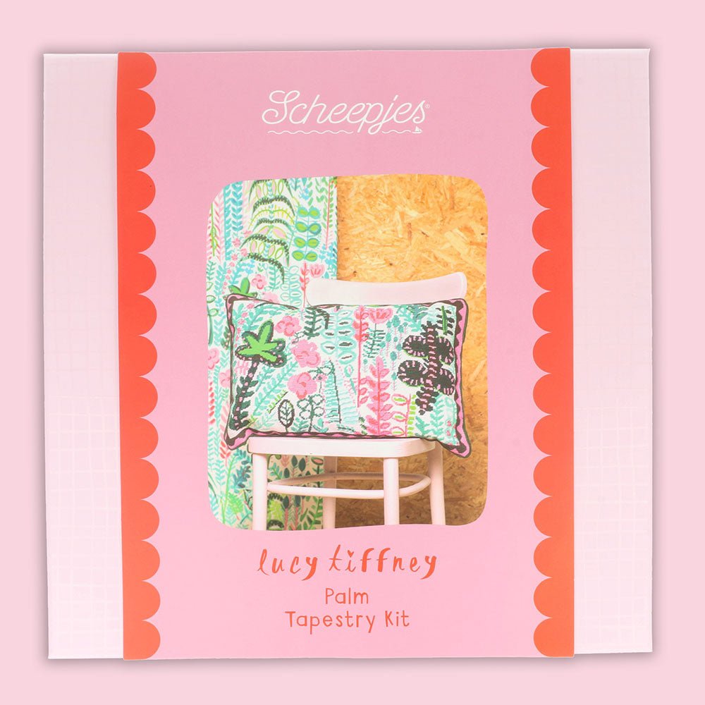 Scheepjes Lucy Tiffney Tapestry Kit 60x40cm, 8 variants Palm | Knitting yarn shop / dzijas veikals