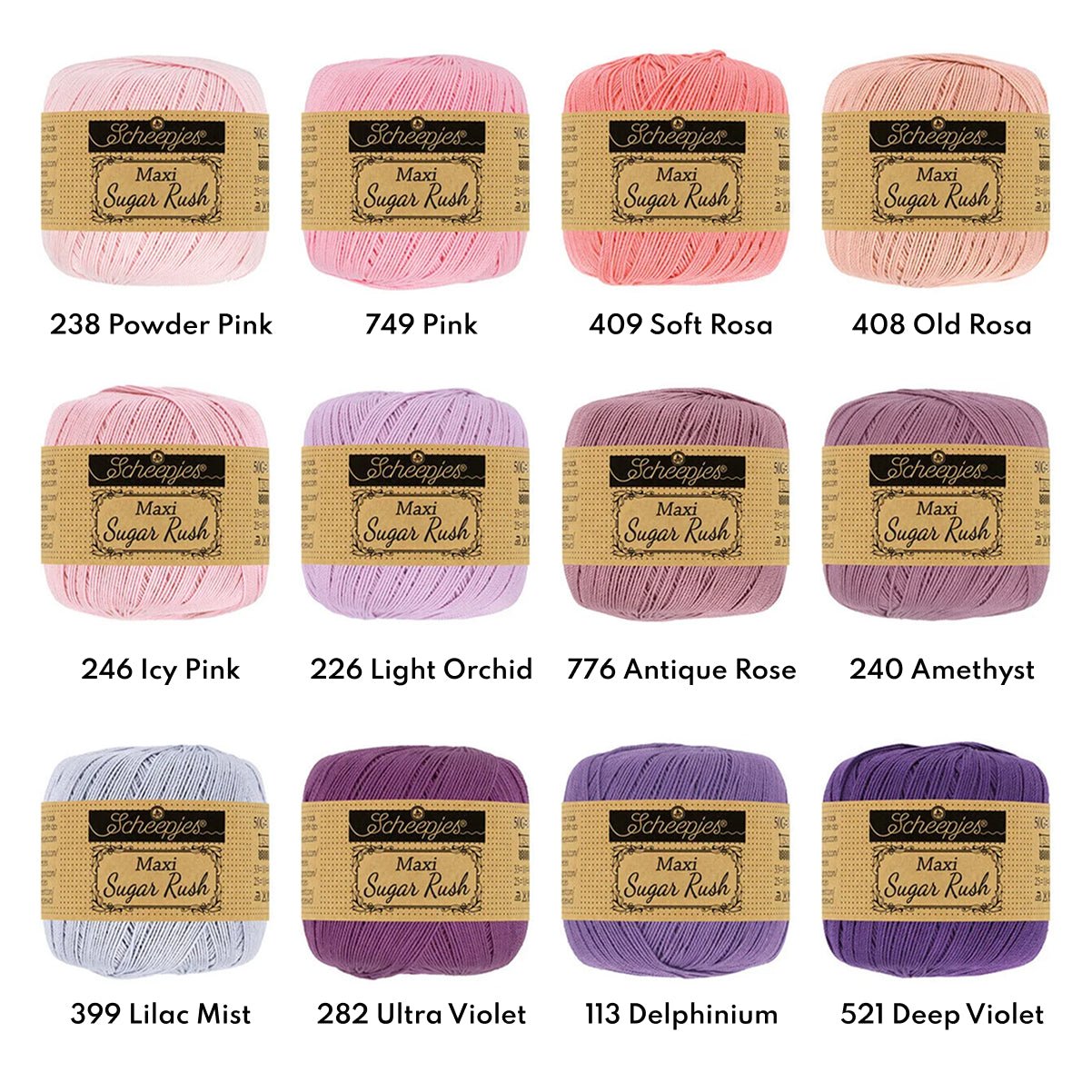 Scheepjes Maxi Sugar Rush 074 Mercury | Knitting yarn shop / dzijas veikals