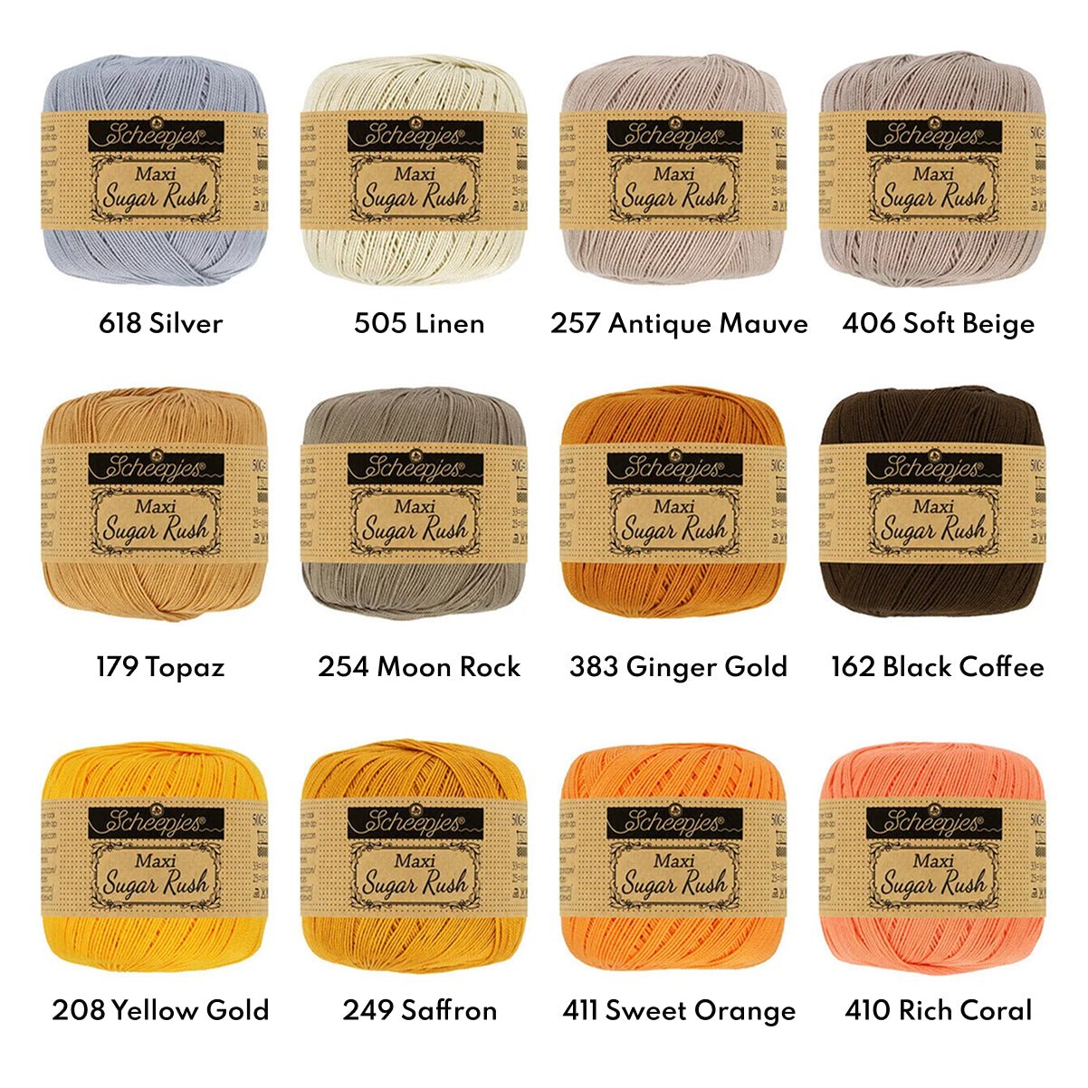 Scheepjes Maxi Sugar Rush 074 Mercury | Knitting yarn shop / dzijas veikals