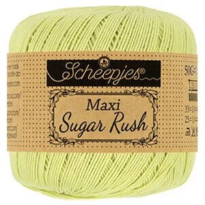 Scheepjes Maxi Sugar Rush 392 Lime Juice | Knitting yarn shop / dzijas veikals