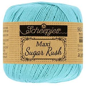 Scheepjes Maxi Sugar Rush 397 Cyan | Knitting yarn shop / dzijas veikals