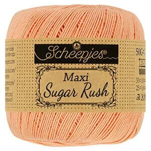 Scheepjes Maxi Sugar Rush 414 Salmon | Knitting yarn shop / dzijas veikals