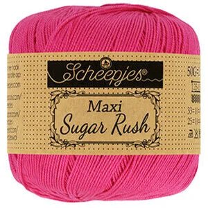 Scheepjes Maxi Sugar Rush 786 Fuchsia | Knitting yarn shop / dzijas veikals